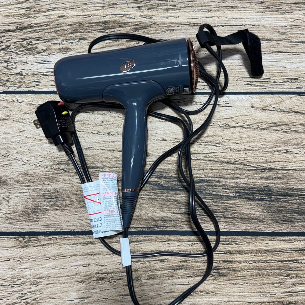 T3 Micro Cura Hair Dryer Women OS Graphite Rose Gold Professional Styling 76821